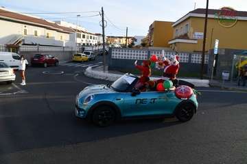 La caravana de Papá Noel inunda Telde de magia y alegría/Francisco Javier Santana.